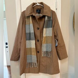 London Fog Women's Brown Trench Coat